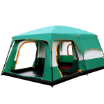 Paks matkatelk Kaasaskantav Veekindel V&auml;litelk Kaks magamistuba &Uuml;ks elutuba Kahekihiline Telkimine Kokkupandav Telkimisvarustus 310*205*175cm armee roheline v&auml;rv