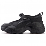Puma Retro L&auml;bil&otilde;ikega Paks Tald Mary Jane Madala S&auml;&auml;rega Vabaaja Kingad Naiste tossud Must H&otilde;bedane 399002-01 38