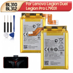 2500mAh 3.85V Asendusaku Lenovo Legion Duel Legion Pro L79031 BL310 BL312 Mobiiltelefoni Aku