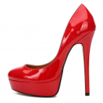 Crossdresser 40-48 Suured k&otilde;rged kontsad Fashion Stiletto 48 punane