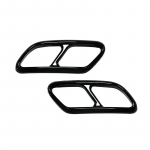 Tail Throat Pipe Modified Cover Trim For Volvo V90 S90 S60 V60 Car Exhaust Tail Pipes Frame Car accessories must