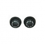 1 komplekt 2 tk PCM raadio asendusnupud Porsche 911 997 / Cayman Boxster 987 jaoks Osa nr. 99764220100A05 9976420A05