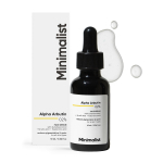 Minimalistlik tumedate laikude eemaldamise seerum 2% alfah&uuml;drokiniooniga h&uuml;perpigmentatsiooni jaoks | Naistele ja meestele | 30 ml