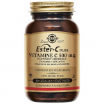 Solgar Ester-C Plus 500 boite 50 g&eacute;lules v&eacute;g&eacute;tales