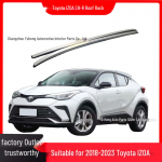 Alumiiniumisulamist katuseraam Toyota C-HR ja Yaris Crossile - Paigaldus ilma puurimiseta. No h&otilde;be