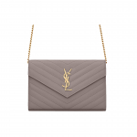 Saint Laurent Ysl Monogramm Kuldne Logo Tepitud Kareda Reljeefse Nahaga Ketirahakott &Otilde;lakott Naiste kotid 377828-BOW0J-1202 Box(Basic Set+Box)