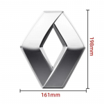 2026 Kuumaed Renault Veljekatted Renault ZOE Austral Kardian Rafale Kangoo Arkana Clio Koleos 3D Logoga Embleem Auto Esiv&otilde;re E