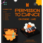 BTS album PERMISSION TO DANCE ON STAGE - LIVE CONNECT Ver. (black)