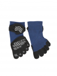 Tabio Racing Run Pro Suurused Valmistatud Indigo Viie S&otilde;rmega Sokkides, 27.0-29.0cm, Jaapan,