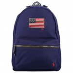 Polo Ralph Lauren T&otilde;mblukuga kinnitus Eesmine logo tikand Puuvillane seljakott Unisex seljakott Tumesinine RL9AR1379AR137BCV Basic Set (Bag+Dust Bag)