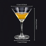 Kolmnurkne Klaas Kokteiliklaas Martini Loov K&otilde;rge Klaas Baar Klassikalised Segujoogid