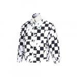 adidas Tr&uuml;kitud logo Press-n&ouml;&ouml;biga Pikkade varrukatega Polo Jakk Unisex Must ja Valge L valge/must