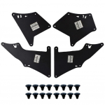 Porikaitsekaitsed Poritiiva vooderdised Pritsmekaitsed Toyota Land Cruiser Prado J120 J150 2003 - 2020 LC3 LC4 LC5 Eesmine tihend W-klambrid must