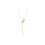 Swarovski Sulgmuster Kuupmeetriline Tsirkooniumoks&uuml;&uuml;d Kaelakee Naistele Kaelakee Roosa-Kuld 5663485 Shopping Bag,F,Rose Gold