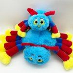 Villane Ja Tig &Auml;mblik Villane Pehme M&auml;nguasi 24cm/40cm T&auml;idisega &Auml;mblikm&auml;nguasi &Auml;mblik T&auml;idisloom Pehme Padi Halloweeni M&auml;nguasi blue
