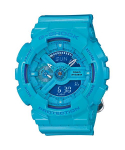 Casio meeste vaik 200M veekindel digitaalne l&ouml;&ouml;gikindel kvartsikell GMA-S110CC-2A sinine