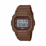 Casio Baby-G Naiste Vaik 100M Veekindel P&otilde;rutuskindel Alarmi Kvartsikell BGD-565USW-5 pruun