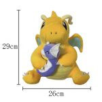 Pl&uuml;&uuml;s Draakoni-kujuline, hoides Draakoni-kujulist pl&uuml;&uuml;slelu, Anime nukk, Armas padi, Pok&eacute;mon Draakoni-kujuline pehme m&auml;nguasi, Kingitus lapsele