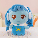 Kuum uus saak Teenieping Anime t&auml;idisega m&auml;nguasjad Kujud Zheng Zheng Moko Lemei Kawaii pehmed m&auml;nguasjad Kujud Tuba Kingitus M&auml;nguasjad 30cm