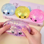 S&auml;delev Pelmeeni Squishy M&auml;nguasi Sai Baozi Pelmeen Salap&auml;rane Kast V&auml;rviline Toit Squishy Sensoorne Fidget M&auml;nguasi Antistressist Pigistatavad Pallid