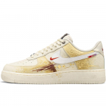 Nike Air Force 1 '07 Pegasus Pack Van Gogh Genesis, Aarded T&auml;idavad Kodu Madalad Rula Kingad Meeste Beež Kuldne IQ1119-011(Team307-) 41
