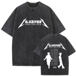 R&auml;ppar Lil Uzi Vert Vintage Pesuga T-s&auml;rk Mehed Naised Hip Hop Mood Popmuusika T-s&auml;rk &Uuml;lem&otilde;&otilde;tmeline L&uuml;hike Varrukas Streetwear Unisex M gray