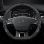 Citroen C1 C2 C3 C4 C5 C6 VTS Xsara C-Crosser Berlingo Jumpy jaoks S&uuml;sinikkiust Suede Automaatne Roolikate Autotarvikud