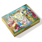 Twiningsi erinevad teepakikesed - The Royal British Garden Collection kinkekomplekt, 36 tk, 6 maitset Elegantne kinkekarp, Roheline tee, Kummel ja muud, Premium
