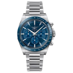 LONGINES Concas seeria automaatne mehaaniline liikumine 100 meetrit veekindel meeste k&auml;ekell &Scaron;veitsi kell 42mm sinine sihver roostevabast terasest rihm L3.835.4.92.6 sinine