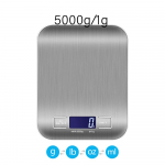5kg/1g Kaasaskantav Elektrooniline Digitaalne K&ouml;&ouml;gikaal LCD K&otilde;rge T&auml;psusega Kaalud Toidu Kohvi Tasakaal Kaalu M&otilde;&otilde;tmine K&uuml;psetuskaal 5Kg
