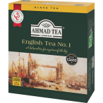Ahmad Tea English No.1 Kotid 100 Individuaalselt Pakitud Must Suure Mahutavusega Kommertsotstarbeks