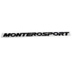 MONTERO SPORT logo kapoti embleemi kleebis auto kleebised Mitsubishi Montero jaoks 3D logo esiosa esitulede tagaosa pagasiruumi &uuml;mberehituse kleebised tarvikud must