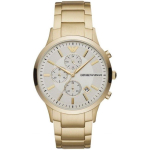 Emporio Armani AR11332 Kronograaf Meeste K&auml;ekell Renato Kuldne 43mm kuld