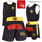 Zhuoao Tikandiga Draakon Sanda & Muay Thai V&otilde;itlus&uuml;likond - Unisex T&auml;iskasvanute ja Laste Poksivarustus 4XL