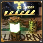 Steampunk Tuumareaktori Lamp Miniatuurne Koopia K&auml;eshoitav Valgusti P&ouml;&ouml;rlevad Hammasrattad Halloweeni Kaunistus Kingitus Koguja Laua Kaunistus