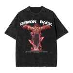 Jack Hanma Baki the Grappler Pesitud T-s&auml;rk Streetwear Hip Hop Vintage T-s&auml;rgid T-s&auml;rgid Topid Mehed Naised Puuvill Harajuku Tr&uuml;kitud XL black