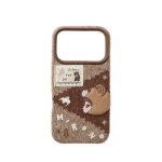 POP MART HIRONO Highway Log Telefonikate, Lapitehnika stiilis kootud trendip&otilde;hised tooted PPMT-2512-0086 iphone 17 Pro brown