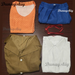 M&auml;ng Doki Doki Literature Club Natsuki Cosplay Sayori Yuri Monika Cosplay Kost&uuml;&uuml;mi Parukas Komplekt Koolivormi T&uuml;druk Naiste Kost&uuml;&uuml;mid XXXL orange