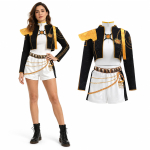 T&auml;iskasvanute Cosplay Kost&uuml;&uuml;m Prinditud Mustriga Rollim&auml;nguks XL must