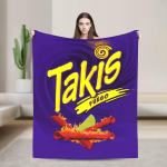 Takis Chili Chips Tekk Pehme Soe Uudne Pl&uuml;&uuml;sist Visketekk Kodu Dekooriks Piknikuks Flanell Voodikate Voodikate 100x125cm (40x50inch)