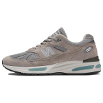New Balance NB 991 V2 Nahast, V&otilde;rgust Hingav Madal L&otilde;ige Vabaaja Linnas K&auml;imiseks Jooksmiseks Jalan&otilde;ud Unisex Tuhm U991GL2 44 hallikas-pruun
