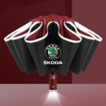 Automaatne vihmavari LED-taskulambi ja tagurpidi tulega Skoda Octavia 3 2 Superb 3 Kodiaq Fabia Kamiq Karoqile Autotarvikud