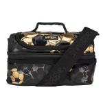 Smiggle Kuldne Jalgpalli Seeria 3D Pliiatsitops Risti &uuml;le keha L&otilde;unakk Bento kott Kerge Seljakott Koolikott Golden football cross-body meal bag (25*15.5cm)