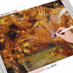 Huacani teemantmaal T&auml;isring Full Round 20*30 cm