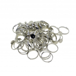 100 tk reguleeritav messing 8 mm t&uuml;hi &uuml;mmargune raam Alusr&otilde;ngas DIY H&otilde;beda leidmine 8mm h&otilde;be