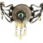 Les Tr&eacute;sors De Lily [E6662] - Bracelet Cr&eacute;ateur 'Colombine' Blanc valge