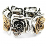 Les Tr&eacute;sors De Lily [I4428] - Bracelet Cr&eacute;ateur 'Cun&eacute;gonde' Argent&eacute; Cuivr&eacute; kuld