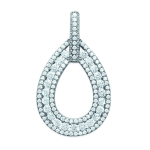 Les Tr&eacute;sors De Lily [L3939] - h&otilde;bedane ripats 'Sissi' h&otilde;bevalge (roodiumiga kaetud) - 30x17 mm valge