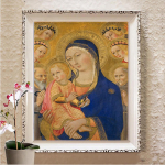 T&auml;iskandiline/&uuml;mmargune puur 5D DIY Teemantmaal, Tikand Ristpistes 5D Kodukaunistuse kingitus Full Round 20X30CM