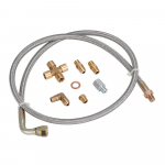 36'' 1/8 NPT 4AN T3 T4 T3/T4 T04E T70 T66 T67 Gt35 Gt45 turbo&otilde;li etteandetoru &otilde;li tagasivoolutoru &otilde;li &auml;ravoolutoru komplekt